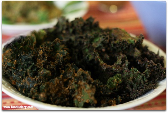 chocolate kale chips