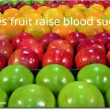 fruit, diabetes, and blood sugar