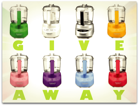 cuisinart food processor giveaway