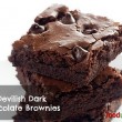Gluten-free dark chocolate brownies