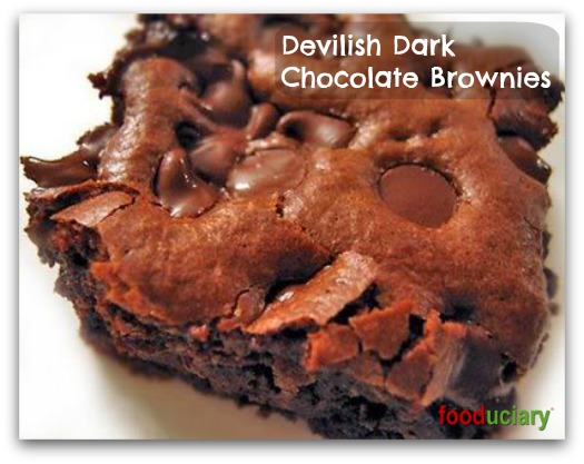 gluten free dark chocolate brownies
