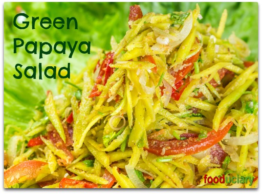 green papaya salad