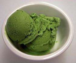 green tea ginger ice cream