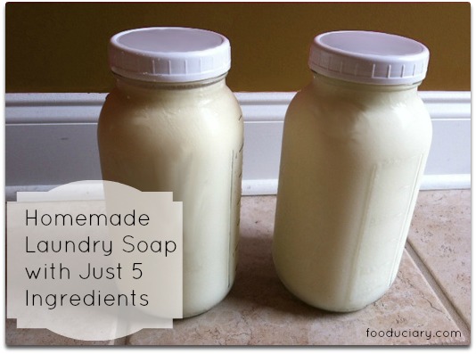 homemade laundry soap