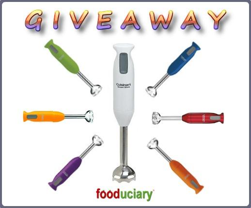 cuisinart immersion blender giveaway