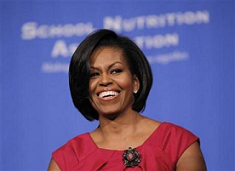 Michelle Obama takes on foodmakers