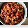 vegan quinoa and bean chili