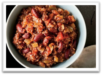 vegan quinoa chili