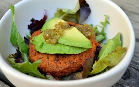 sweet potato burger