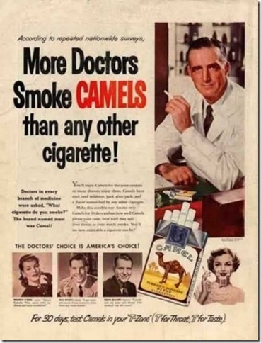 doctors smoke camel